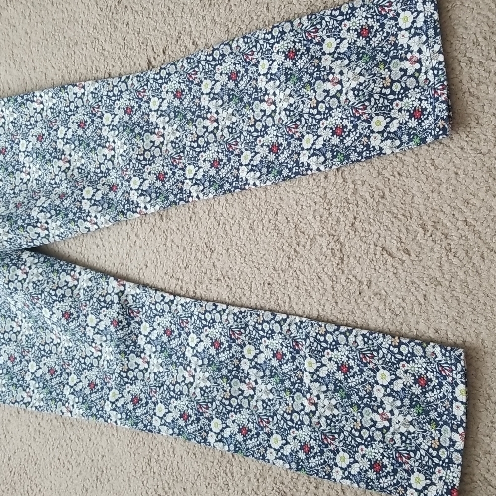 J.Crew Floral Toothpick Ankle Skinny Jeans - Picture 14 of 16